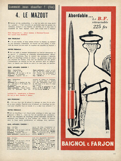 Baignol & Farjon (Pens) 1957 André Francois, Sailor
