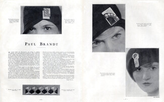 Paul Brandt, 1932 - Art Deco Jewels Brooches Pearls, Bracelet, Texte par Roger Nalys