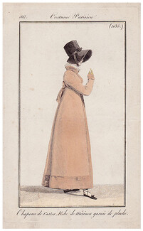 Le Journal des Dames et des Modes 1817 Costume Parisien N°1635