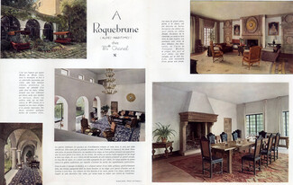 À Roquebrune chez Mlle Chanel, 1935 - The interior of her house, Streitz Architect