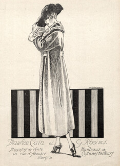 Ets Maurice Cain & G.Rheims 1918 Coat, Albert Jarach