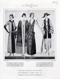 Nicole Groult & Alice Bernard 1922 Evening Gown, Dartey