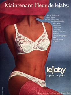 La Perla (Lingerie) 1991 Photo Carlo Orsi, Embroidery lace
