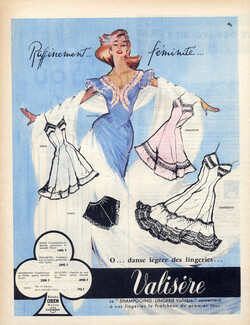 Valisère (Lingerie) 1956 Nightgown