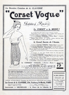 Claverie (Lingerie) 1922 Corset