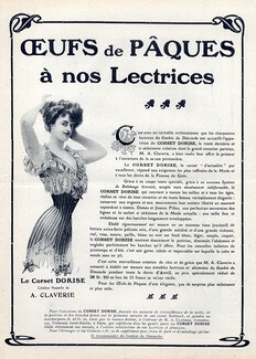 Claverie (Lingerie) 1908 Corset Dorise