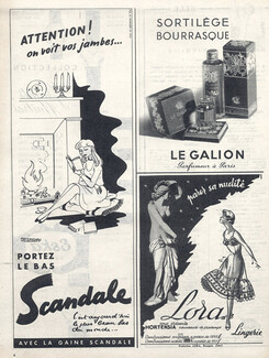 Scandale (Stockings) 1955 Bernard Audebert