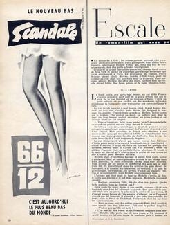 Scandale (Stockings) 1954 Jean Jacquelin
