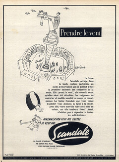 Scandale (Lingerie) 1951 Girdle, Robert Sivard
