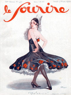 Rebour. F 1926 Valencia, Dancer Gypsy