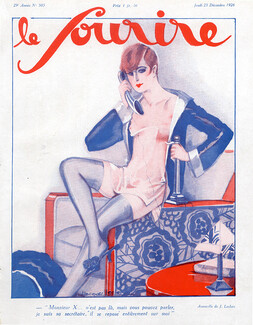 Julien Jacques Leclerc 1926 Sexy Looking Girl