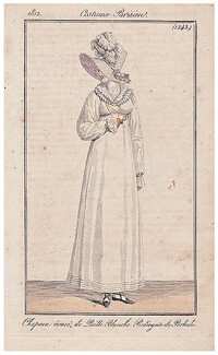 Le Journal des Dames et des Modes 1812 Costume Parisien N°1242
