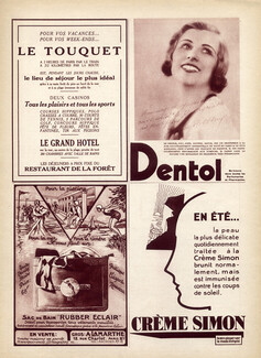 Crème Simon (Cosmetics) 1930 Dentol