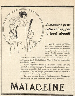 Malaceïne (Cosmetics) 1926 René Giffey