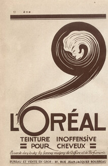 L'Oréal (Hair Care) 1922 Dyes for hair, Hairstyle