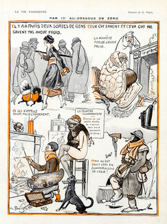 Georges Pavis 1918 ''Le peintre illusionniste'' Foujita, ww1