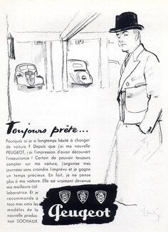 Peugeot (Cars) 1938 René Bouché