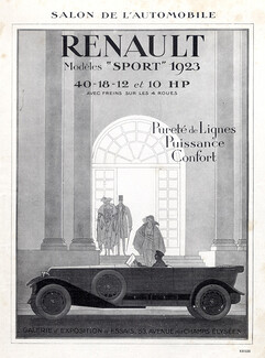 Renault (Cars) 1922 Convertible Sport