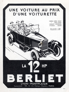 Berliet (Cars) 1922