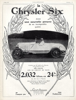 Chrysler (Cars) 1925 Pilots H.Stoffel & L.Desvaux