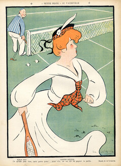 De Losques 1905 Marthe Régnier, Caricature