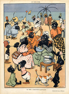 Raymond de la Nézière 1905 Africans