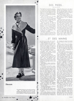 Hermès (Sportswear) 1936 Winter Sport Coat Fashion Photography