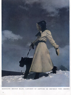 Hermès (Sportswear) 1936 Winter Sport Coat, Photography Schall
