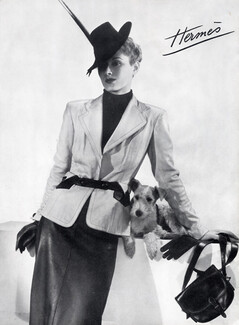 Hermès (Couture) 1938 Fox Terrier Dog