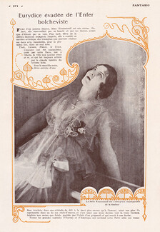 Mrs Kousnetzoff 1919 Russian, Eurydice