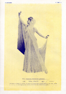Miss Mati 1908 Greek Dancer