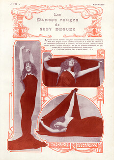 Suzy Deguez 1911 Dancer, The Red Dances