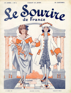 Fabien Fabiano 1917 "Sourire d'Avril", Carnival Costume