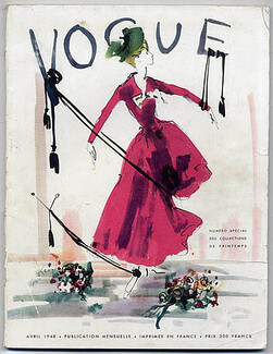 Vogue Paris 1948 April Tom Keogh Arik Nepo Special Collections Christian Dior Balenciaga