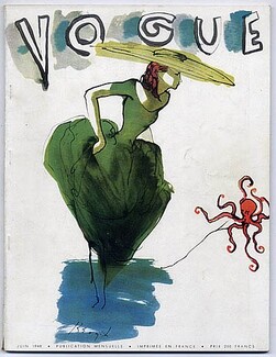 Vogue Paris 1948 June Tom Keogh Leonor Fini Douking Derain Colette