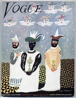 Vogue Paris 1948 December Eric Lila De Nobili Tom Keogh Van Cleef & Arpels Cartier