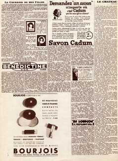 Bourjois (Cosmetics) 1931 Cadum