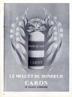 Caron (Perfumes) 1954 Le Muguet Du Bonheur, Lily Of The Valley