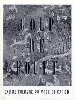 Caron (Perfumes) 1957 Coup de Fouet Eau de Cologne