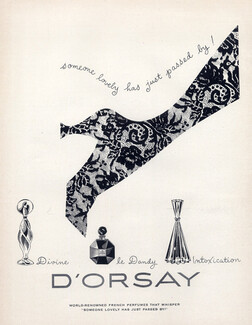 D'Orsay (Perfumes) 1951 Divine, Le Dandy, Intoxication