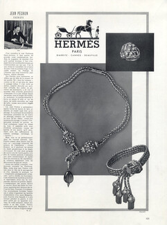 Hermès (Jewels) 1947 Necklace, Bracelet, Ring