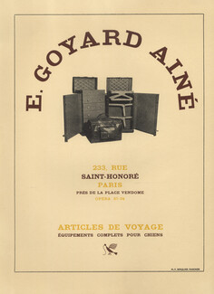 E. Goyard Ainé (Luggage) 1937 Marcelle Yvonne Berquier Marinier