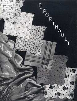 D. Porthault (Textile) 1941 Linen