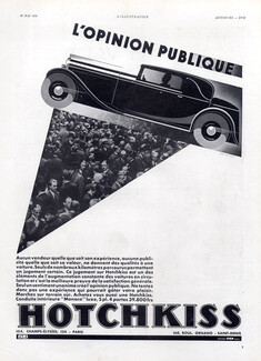 Hotchkiss (Cars) 1932 Model Monaco Luxe, Jacquelin