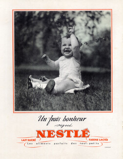 Nestlé (Chocolates) 1936 baby