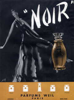 Weil (Perfumes) 1938 Noir