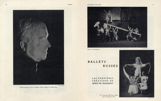 Serge De Diaghilev 1929 Russian Ballet, Doubrovska, Serge Lifar, Doline