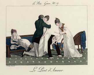 Le Bon Genre 1814-1931 Le Pont d'Amour Play 19th Century Costumes