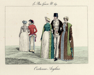 Le Bon Genre 1814-1931 19th Century English Costumes