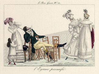 Le Bon Genre 1814-1931 The personified Egoism 19th Century Costumes